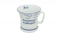 Hamburger Kaffeepott, schlanke Form