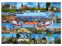 Ansichtskarte "Berlin - 16 Sehensw�rdigkeiten"