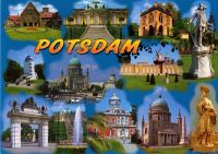 Multi-Picture Postcard "Potsdam Collage"