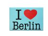 Magnet "I love Berlin", hellblau