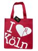 Shopping-Tasche "I love K�ln", rot