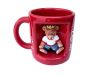 Relief-Tasse "Berliner B�r" rot