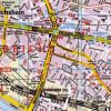 Sticky Jam K�hlschrankmagnet "Berlin Friedrichshain" - der n�tzliche Magnet mit aufgedrucktem Stadtplan f�r Neu-Berliner oder Leute mit schlechtem Orientierungssinn...  Gr��e: 7 x 7 cm