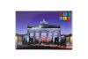 Magnet Brandenburger Tor mit Berlin-Logo