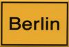 Magnet Ortsschild Berlin