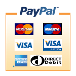 We accept payments via PayPal!